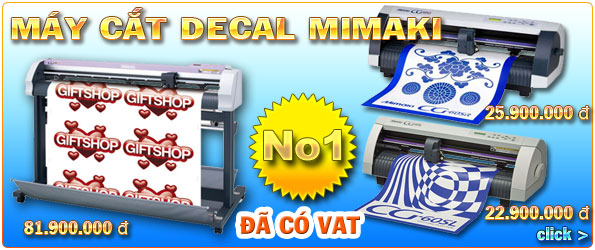 May cat decal Mimaki