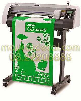 Máy cắt decan tem nhãn Mimaki CG-60SRIII