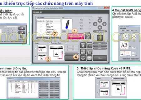 Phần mềm điều khiển máy cắt decal Graphtec CE6000