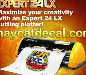 Máy cắt decal GCC Expert 24LX Đài Loan