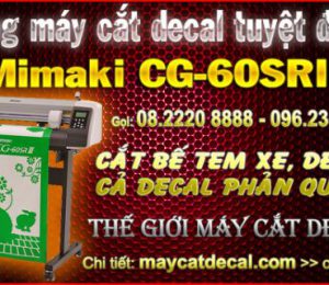 máy cắt decal Mimaki CG-60SRIII