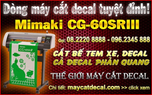 máy cắt decal Mimaki CG-60SRIII