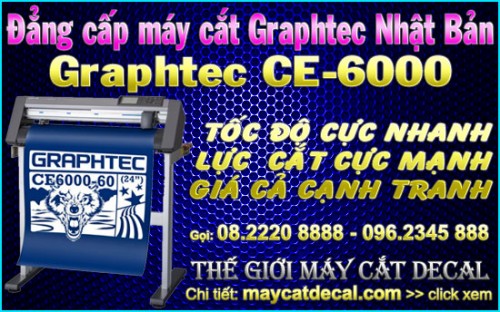 Máy cắt đề cal Graphtec CE-6000