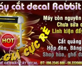 Máy cắt decal cũ Rabbit HX 1200