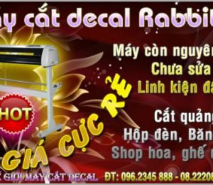 Máy cắt decal cũ Rabbit HX 1200