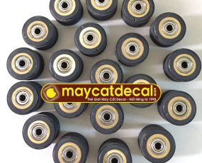 Bánh tì vật liệu máy cắt chữ decal TQ