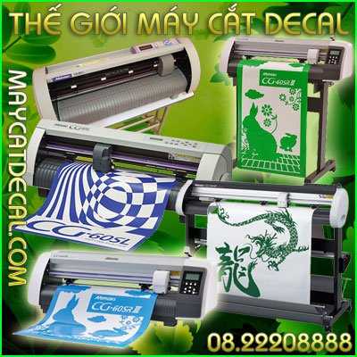 Tại sao nên mua máy cắt decal Mimaki