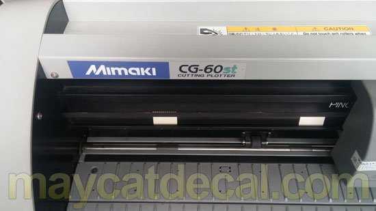 Bán máy cắt decal Mimaki CG-60ST Nhật Bản thanh lý