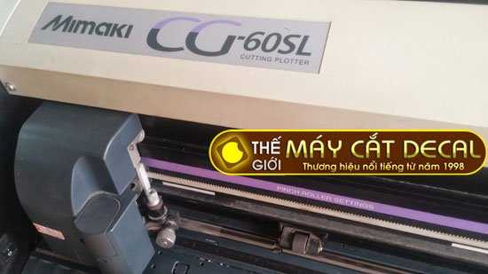 máy cắt chữ decal Mimaki CG-60SL cũ