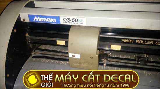 Máy cắt decal cũ Mimaki CG-60ST còn 85%