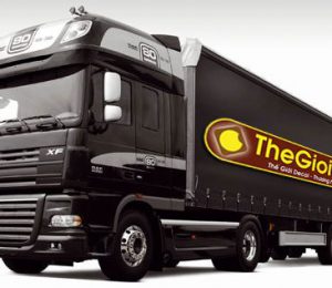 Decal nam châm từ tính xe tải, xe khách, container