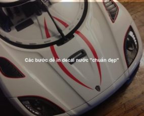 Các bước để in decal nước "chuẩn đẹp"