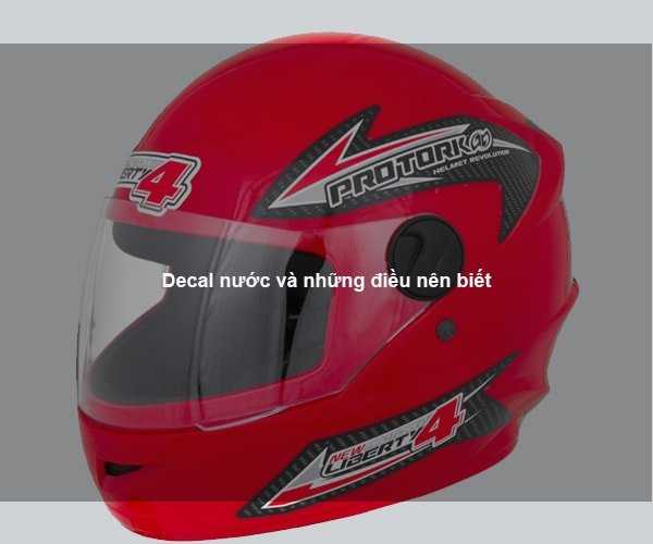 Decal nước và những điều nên biết