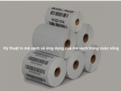 Kỹ thuật in mã vạch và ứng dụng của mã vạch trong cuộc sống