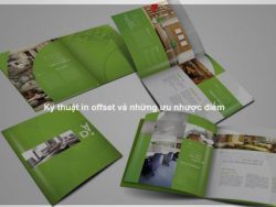 Kỹ thuật in offset và những ưu nhược điểm
