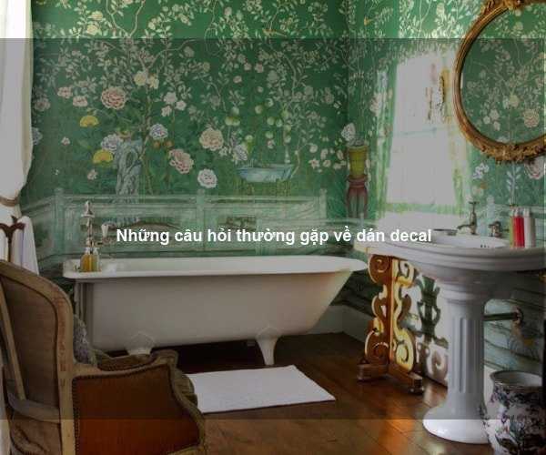 Những câu hỏi thường gặp về dán decal