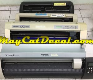 Bán lô máy cắt decal cũ Nhật, Đài Loan, TQ