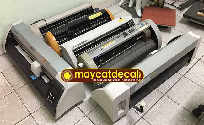 Lô máy cắt decal cũ Nhật, Đài Loan, TQ cũ