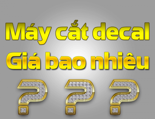 Máy cắt decal giá bao nhiêu?