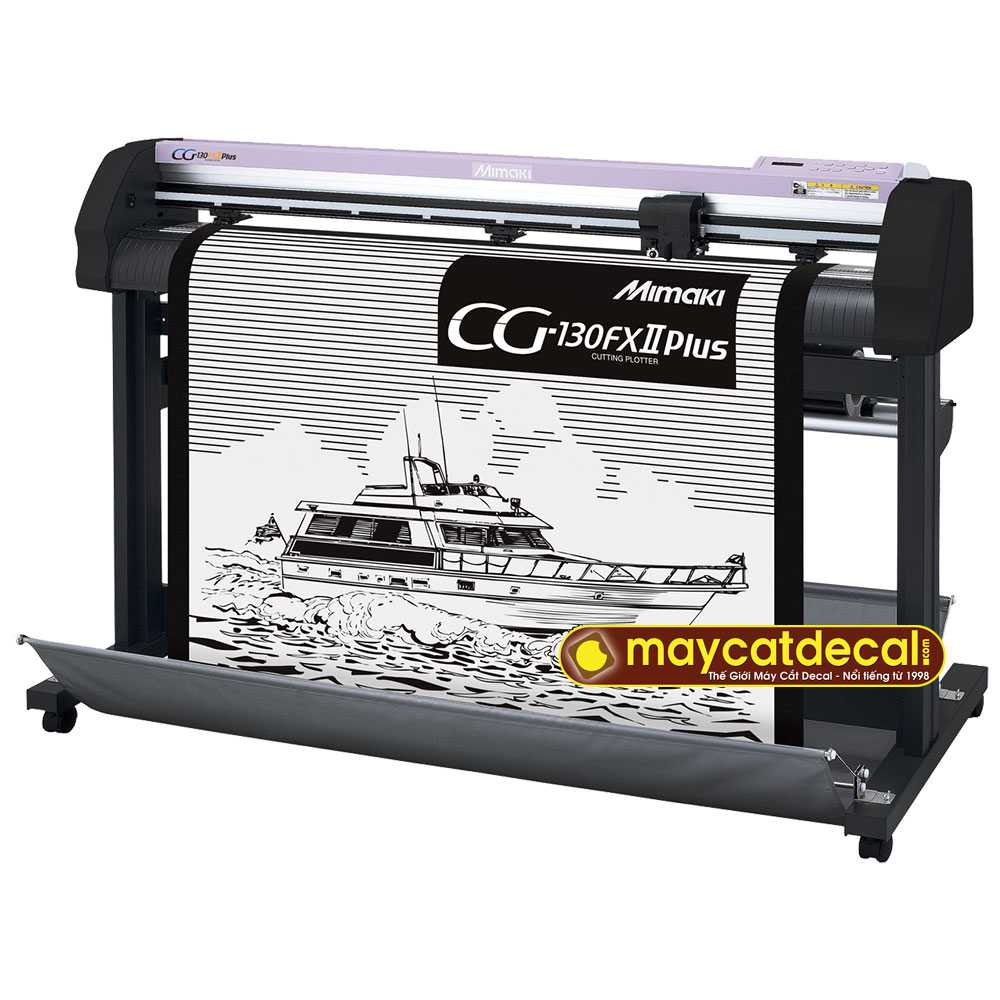 Mimaki CG-130FXII Plus - Máy cắt bế decal bế cực đẹp, cắt dài không lệch