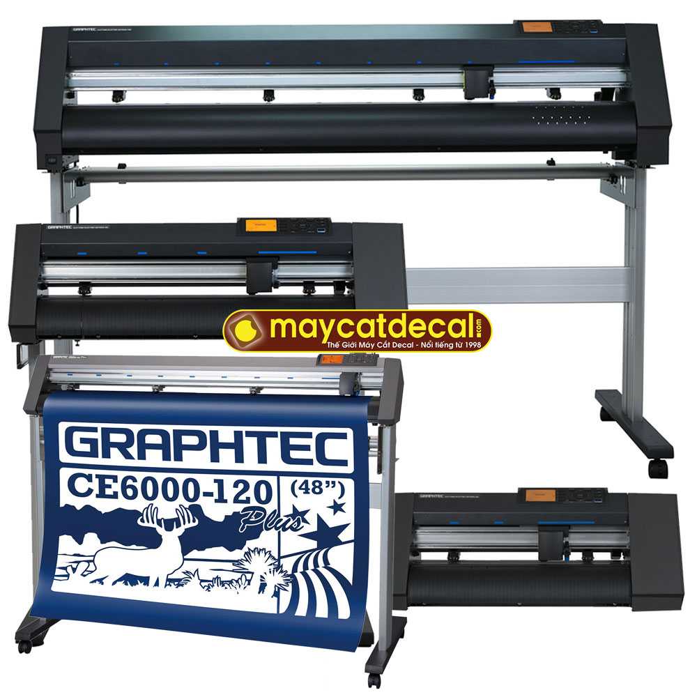 Máy cắt decal Graphtec CE6000 Plus (40, 60, 120cm) vì sao HOT?