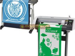 Hai máy cắt decal khổ 60cm (6 tấc) cắt bế decal tem nhãn tốt nhất hiện nay