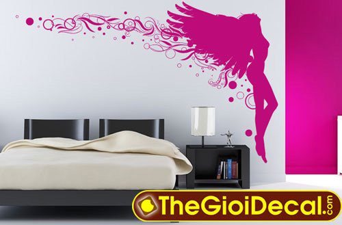 6 bước dán decal trang trí tường đúng kỹ thuật